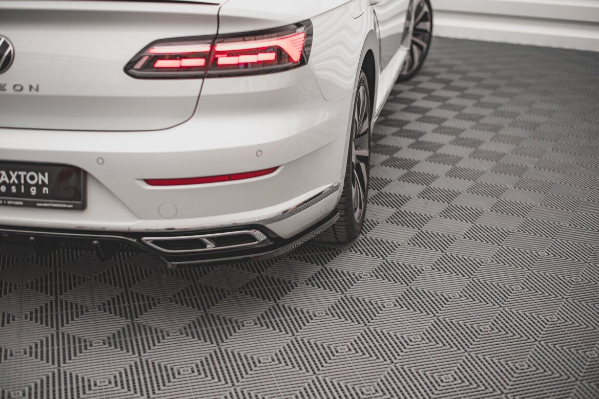 Diffusor Flaps passend für VW Arteon R-Line Limousine / Shooting Brake Mk1 FL schwarz Hochglanz