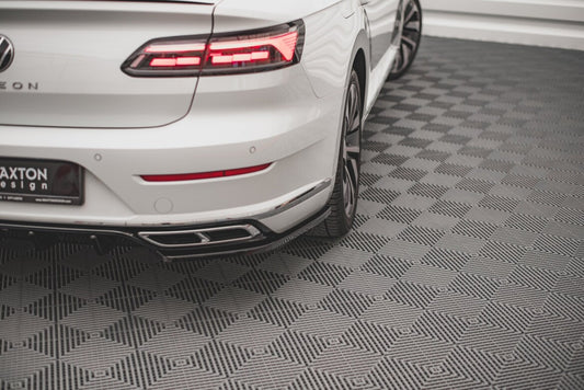 Diffusor Flaps passend für VW Arteon R-Line Limousine / Shooting Brake Mk1 FL schwarz Hochglanz
