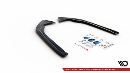 Diffusor Flaps passend für VW Arteon R-Line Limousine / Shooting Brake Mk1 FL schwarz Hochglanz