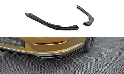 Diffusor Flaps passend für VW Arteon R-Line Limousine / Shooting Brake Mk1 schwarz Hochglanz