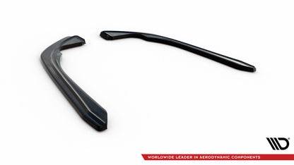 Diffusor Flaps passend für VW Arteon R-Line Limousine / Shooting Brake Mk1 schwarz Hochglanz