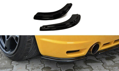 Diffusor Flaps passend für VW Golf 4 R32 schwarz Hochglanz