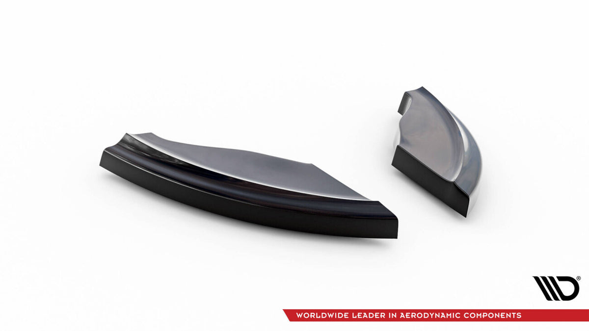 Diffusor Flaps passend für VW Golf 6 GTI 35TH schwarz Hochglanz