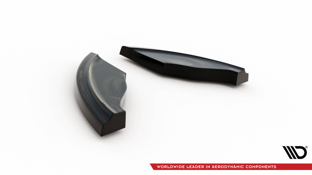 Diffusor Flaps passend für VW Golf 6 GTI 35TH schwarz Hochglanz