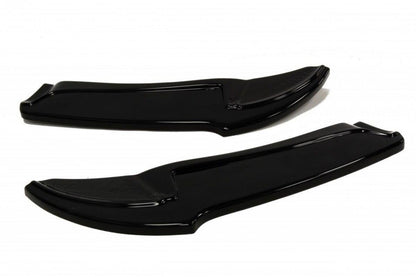 Diffusor Flaps passend für VW Golf 6 R schwarz matt