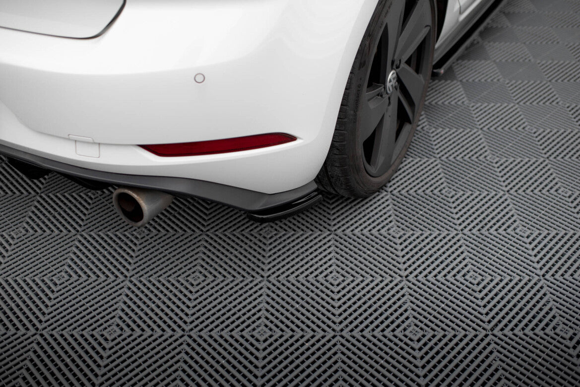Diffusor Flaps passend für VW Golf 7 GTI FL schwarz Hochglanz