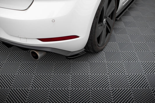 Diffusor Flaps passend für VW Golf 7 GTI FL schwarz Hochglanz