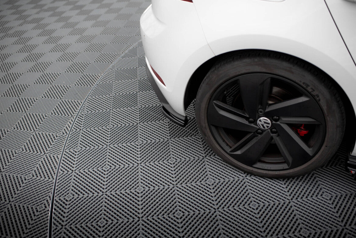 Diffusor Flaps passend für VW Golf 7 GTI FL schwarz Hochglanz