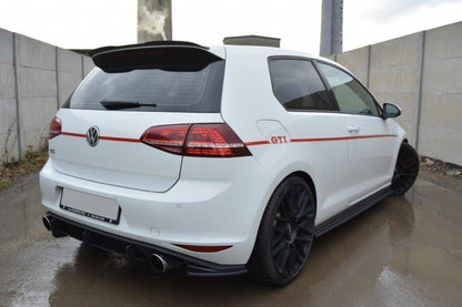 Diffusor Flaps passend für VW Golf 7 GTI schwarz Hochglanz