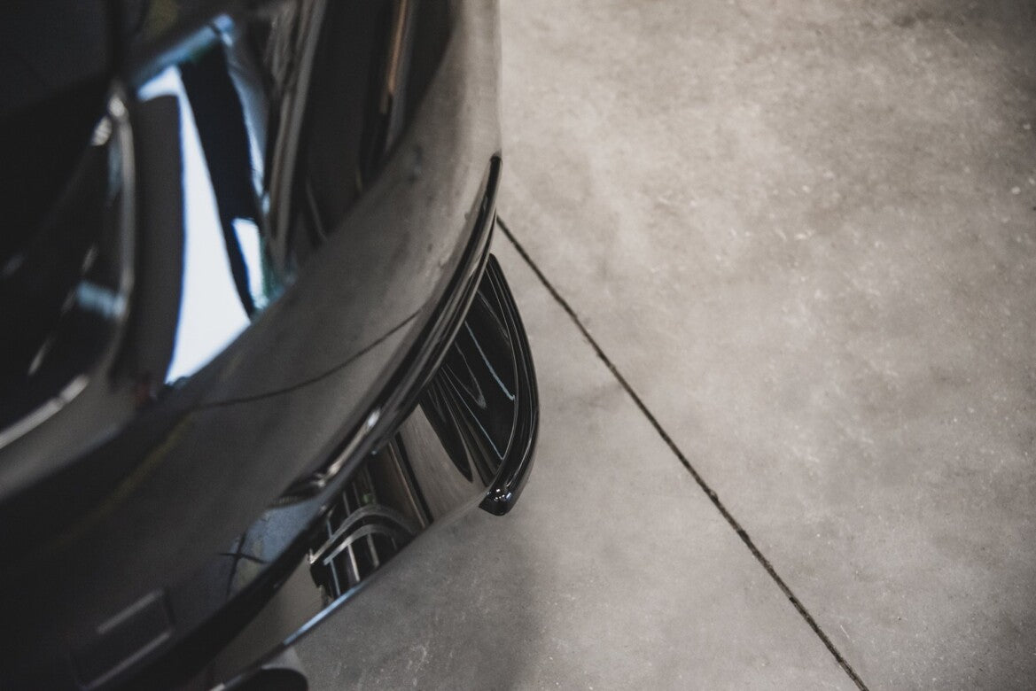 Diffusor Flaps passend für VW Golf 7 GTI TCR rot Hochglanz