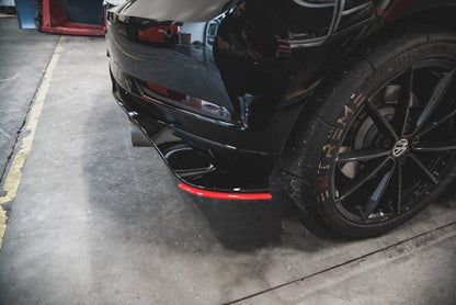 Diffusor Flaps passend für VW Golf 7 GTI TCR schwarz Hochglanz