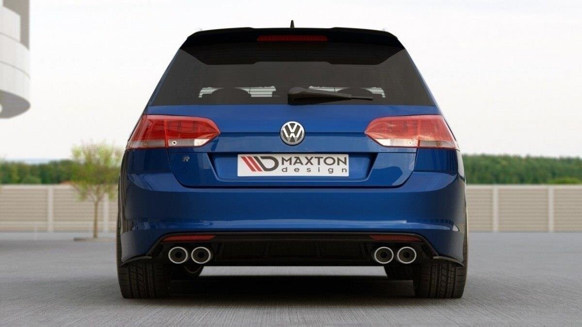 Diffusor Flaps passend für VW Golf 7 R Variant schwarz Hochglanz