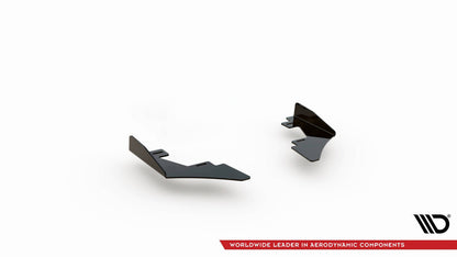 Diffusor Flaps passend für VW Golf GTI Clubsport Mk8 FL schwarz Hochglanz