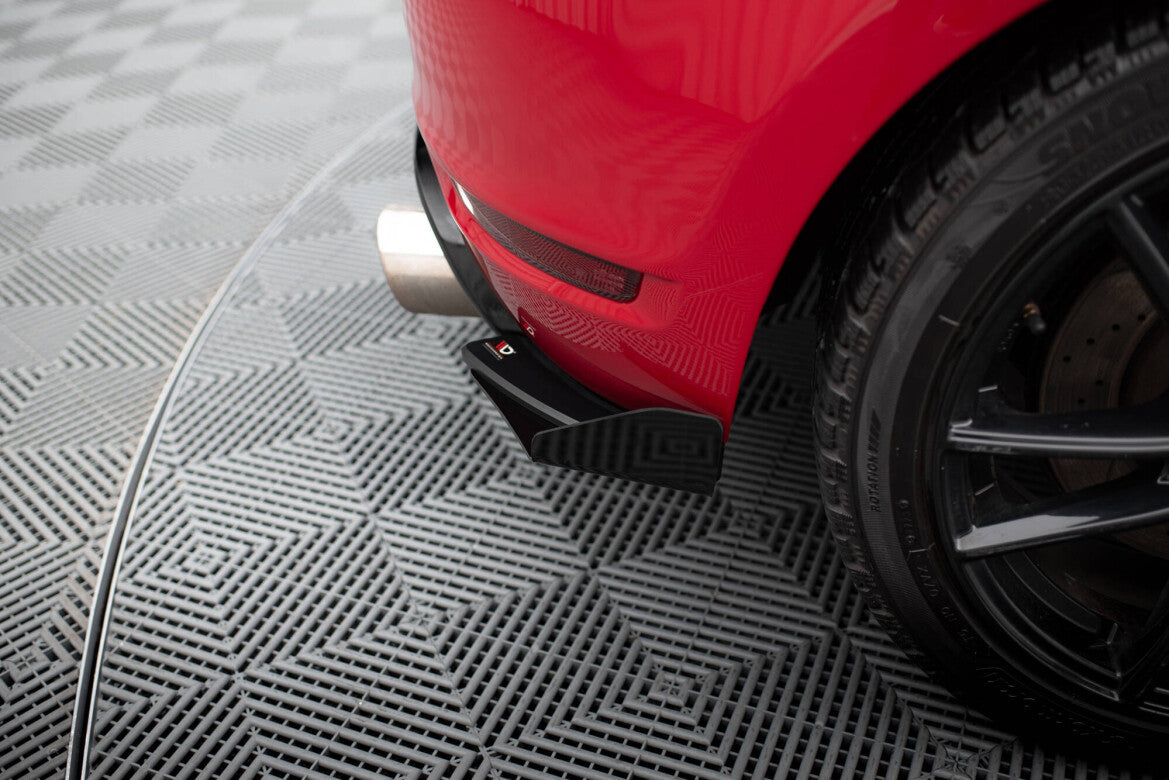 Diffusor Flaps passend für VW Golf GTI Mk6 schwarz Hochglanz