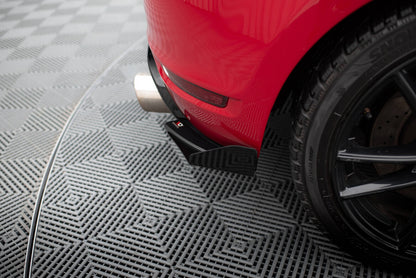 Diffusor Flaps passend für VW Golf GTI Mk6 schwarz Hochglanz
