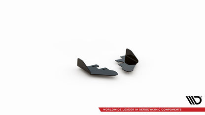 Diffusor Flaps passend für VW Golf GTI Mk6 schwarz Hochglanz