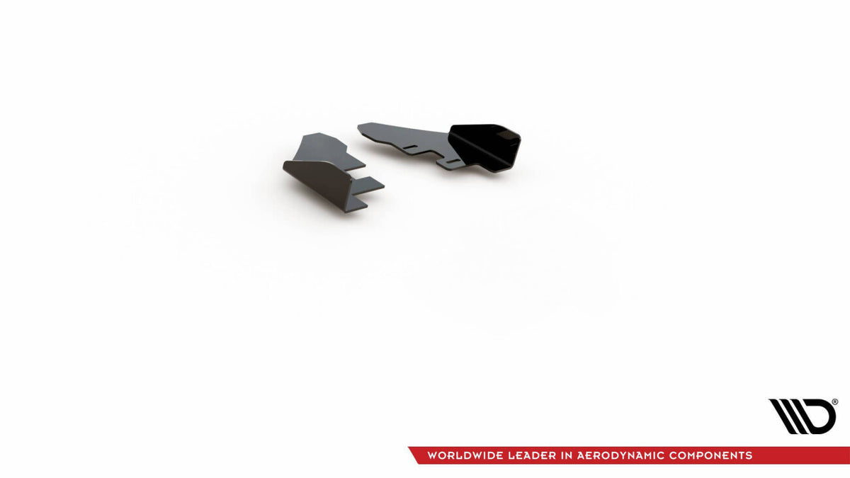 Diffusor Flaps passend für VW Golf GTI Mk6 schwarz Hochglanz