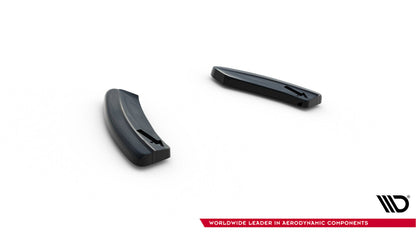 Diffusor Flaps passend für VW Golf Hatchback R / R-Line Mk7 FL schwarz Hochglanz