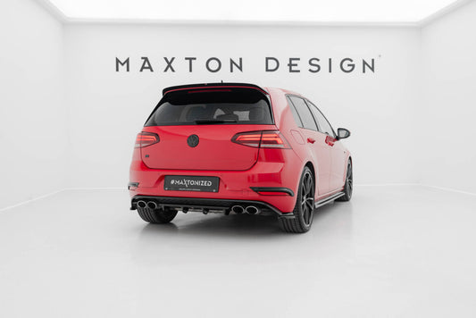 Diffusor Flaps passend für VW Golf Hatchback R / R-Line Mk7 FL