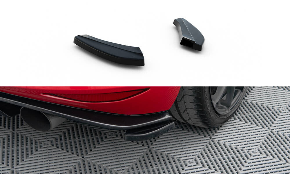 Diffusor Flaps passend für VW Golf Mk7 GTI CLUBSPORT schwarz Hochglanz