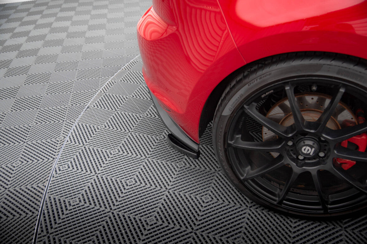Diffusor Flaps passend für VW Golf Mk7 GTI CLUBSPORT schwarz Hochglanz