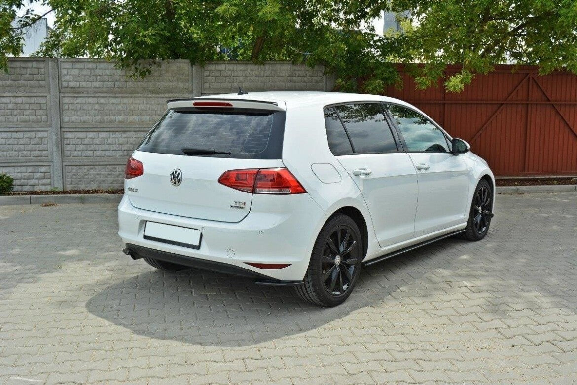 Diffusor Flaps passend für VW Golf Mk7 Standard schwarz Hochglanz