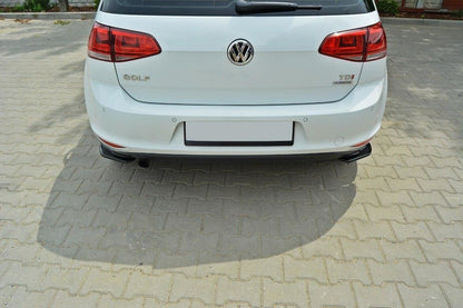 Diffusor Flaps passend für VW Golf Mk7 Standard schwarz Hochglanz