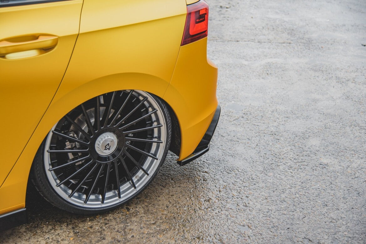 Diffusor Flaps passend für VW Golf Mk8 FL schwarz Hochglanz