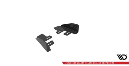 Diffusor Flaps passend für VW Golf R Mk7 FL schwarz Hochglanz