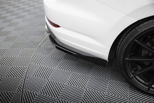 Diffusor Flaps passend für VW Jetta GLI Mk7 schwarz Hochglanz