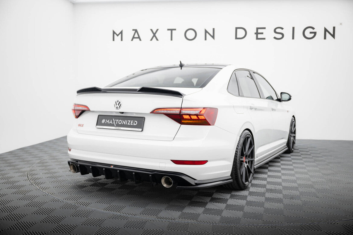 Diffusor Flaps passend für VW Jetta GLI Mk7 schwarz Hochglanz