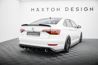 Diffusor Flaps passend für VW Jetta GLI Mk7 schwarz Hochglanz