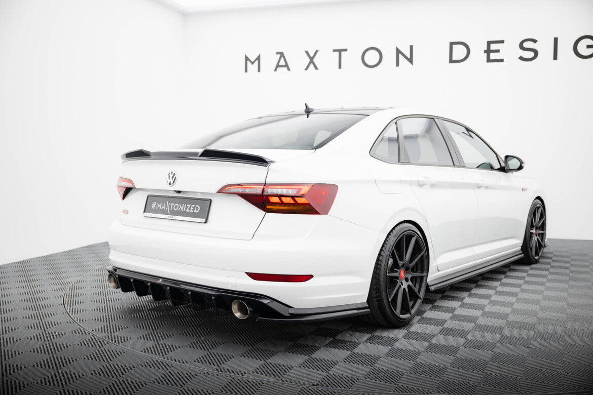 Diffusor Flaps passend für VW Jetta GLI Mk7 schwarz Hochglanz