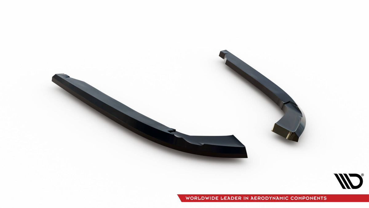 Diffusor Flaps passend für VW Jetta GLI Mk7 schwarz Hochglanz