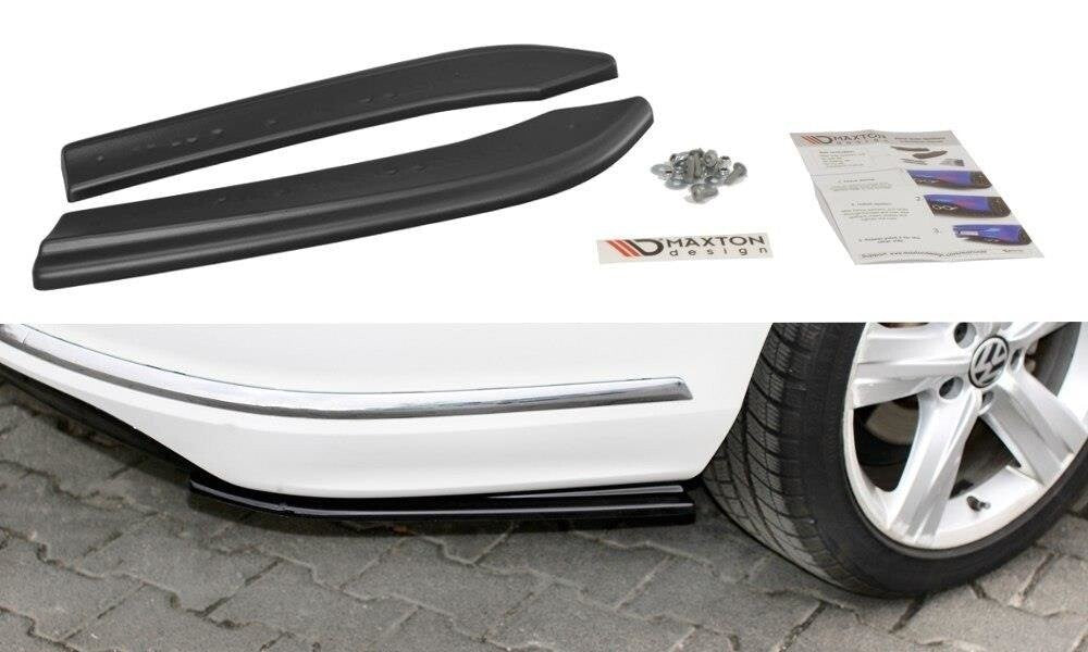 Diffusor Flaps passend für VW Passat B7 R-Line Variant Carbon Look