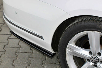 Diffusor Flaps passend für VW Passat B7 R-Line Variant Carbon Look