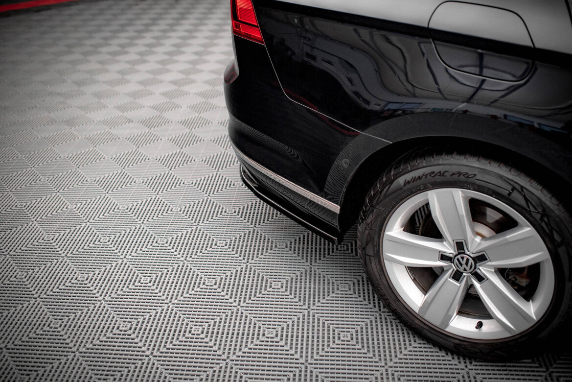 Diffusor Flaps passend für VW Passat B8 FL schwarz Hochglanz