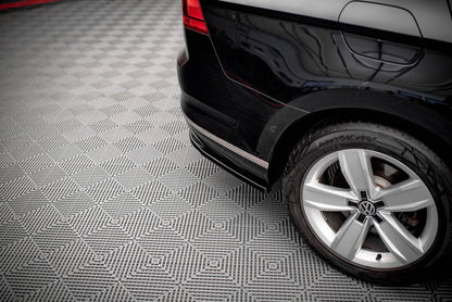 Diffusor Flaps passend für VW Passat B8 FL schwarz Hochglanz