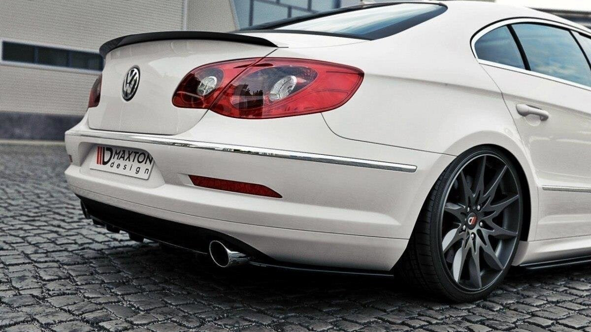 Diffusor Flaps passend für VW Passat CC R36 RLINE (vor FL) schwarz Hochglanz