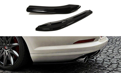 Diffusor Flaps passend für VW Passat CC R36 RLINE (vor FL) schwarz Hochglanz