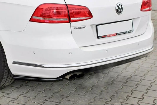 Diffusor Flaps passend für VW Passat R-Line B7 Variant schwarz Hochglanz