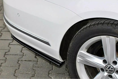 Diffusor Flaps passend für VW Passat R-Line B7 Variant schwarz Hochglanz