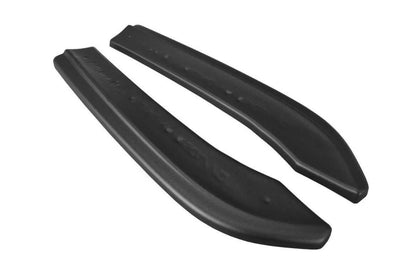 Diffusor Flaps passend für VW Passat R-Line B7 Variant schwarz Hochglanz