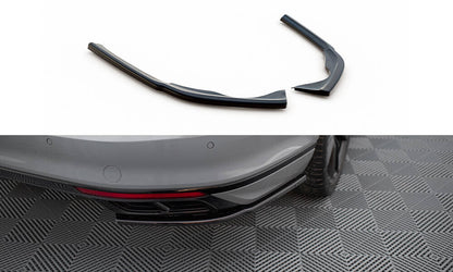 Diffusor Flaps passend für VW Passat R-Line B8 FL schwarz Hochglanz