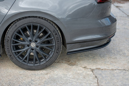 Diffusor Flaps passend für VW Passat R-Line B8 schwarz Hochglanz