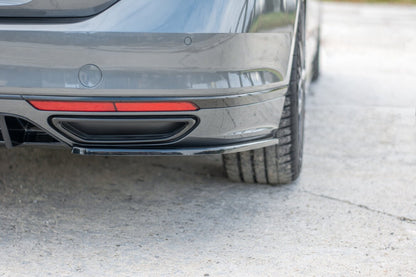 Diffusor Flaps passend für VW Passat R-Line B8 schwarz Hochglanz