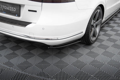 Diffusor Flaps passend für VW Passat Variant B7 schwarz Hochglanz