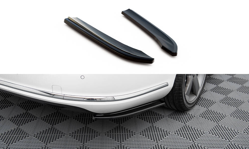Diffusor Flaps passend für VW Passat Variant B7 schwarz Hochglanz
