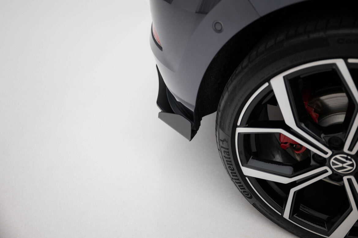 Diffusor Flaps passend für VW Polo GTI Mk6 FL schwarz Hochglanz