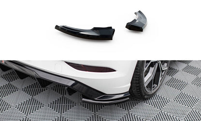 Diffusor Flaps passend für VW Polo GTI Mk6 FL schwarz Hochglanz